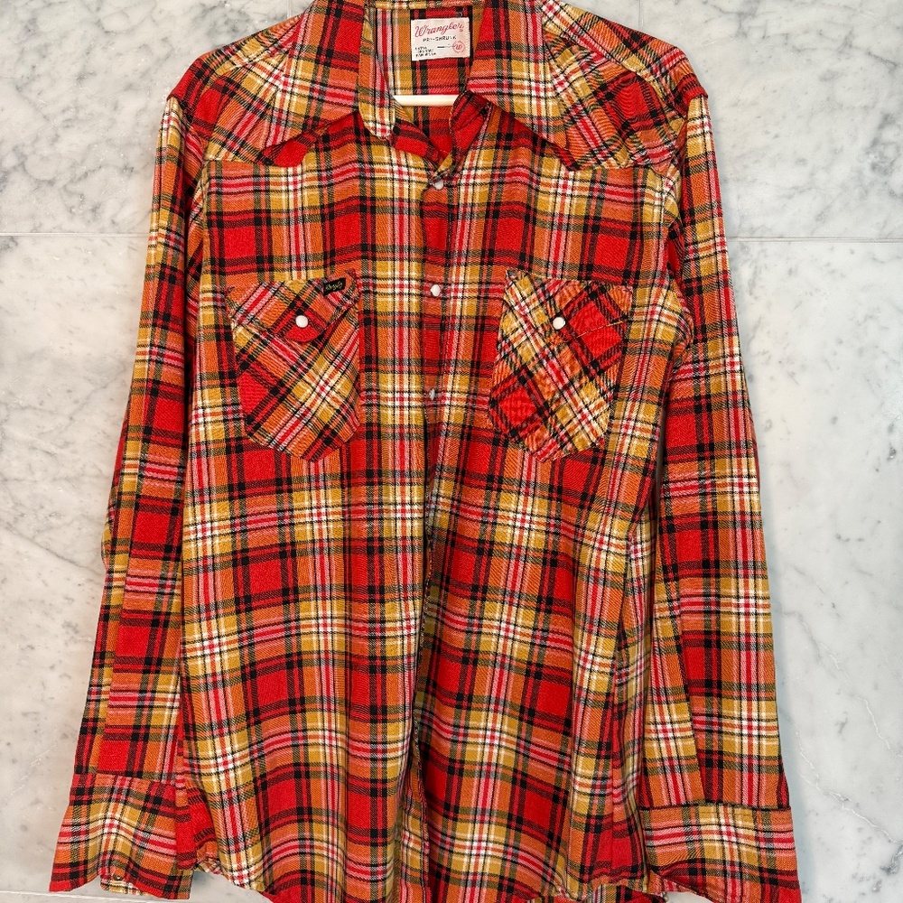 Wrangler Western snap shirt